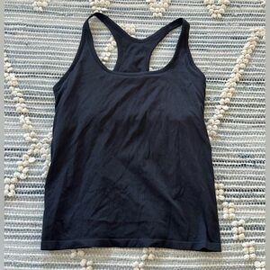 Black Racerback Tank Top